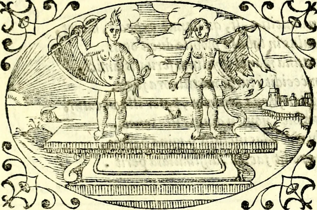 An illustration from Delle imprese trattato, 1592, leaf 554