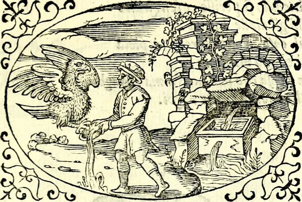 An illustration from Delle imprese trattato, 1592, leaf 556
