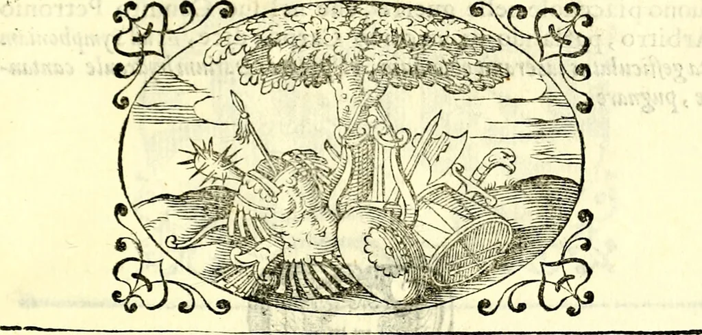 An illustration from Delle imprese trattato, 1592, leaf 558