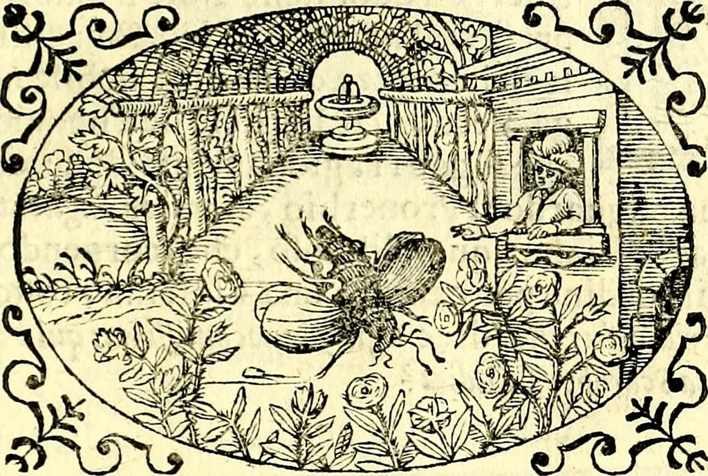 An illustration from Delle imprese trattato, 1592, leaf 584
