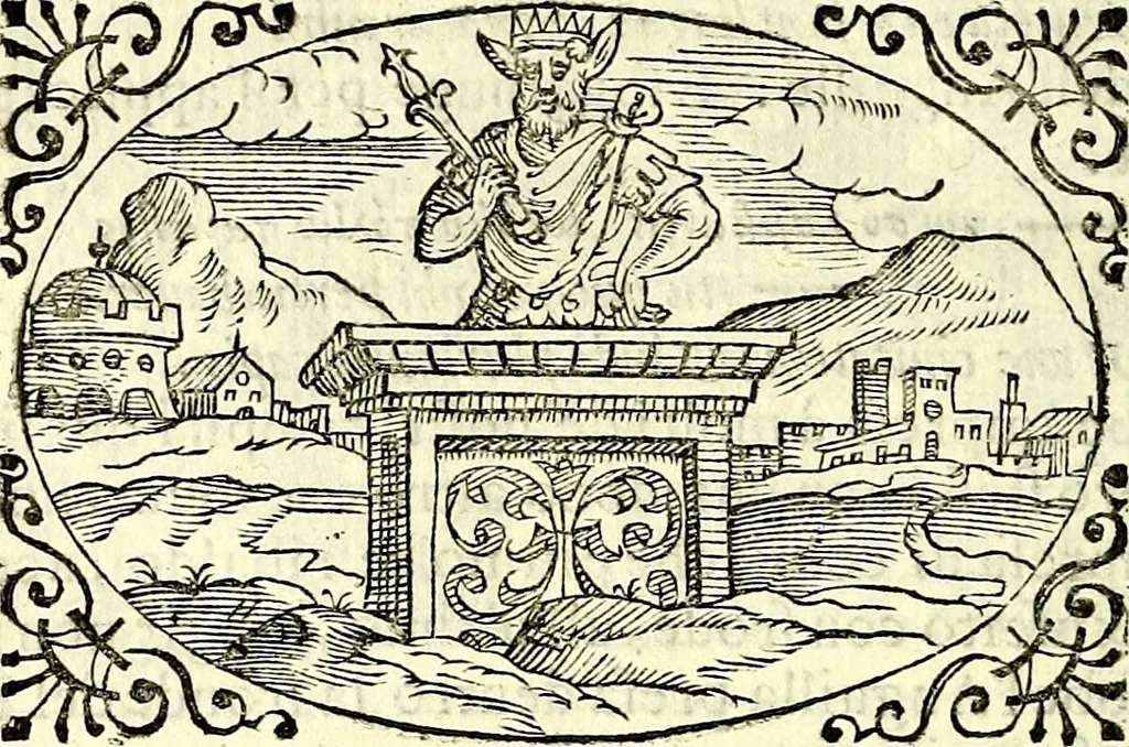 An illustration from Delle imprese trattato, 1592, leaf 599
