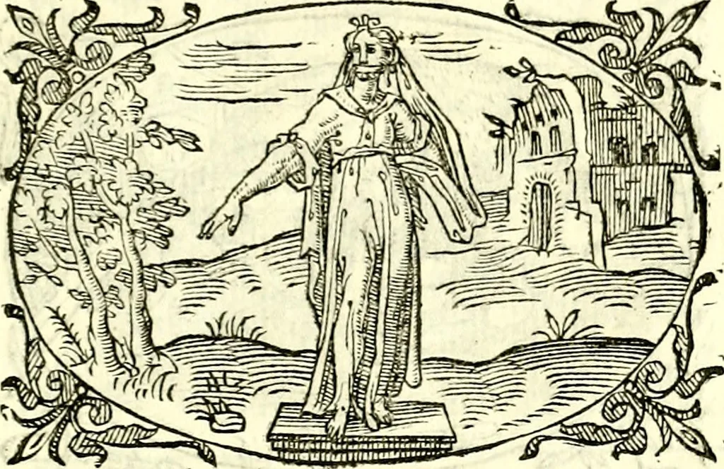An illustration from Delle imprese trattato, 1592, leaf 606