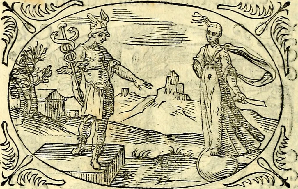 An illustration from Delle imprese trattato, 1592, leaf 633