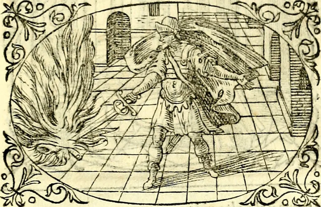 An illustration from Delle imprese trattato, 1592, leaf 634