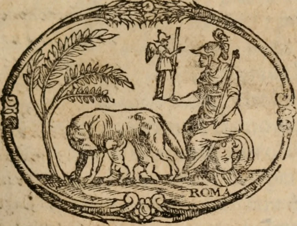 An illustration from Delle lettere facete et piacevoli di diversi huomini grandi et chiari & begli ingegni, 1601, leaf 406
