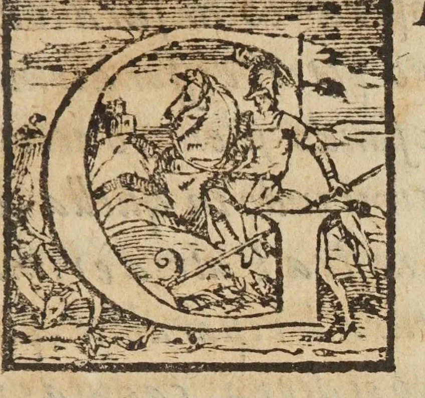 An illustration from Delle lodi del sig. Filippo Salviati : orazione, 1614, leaf 13