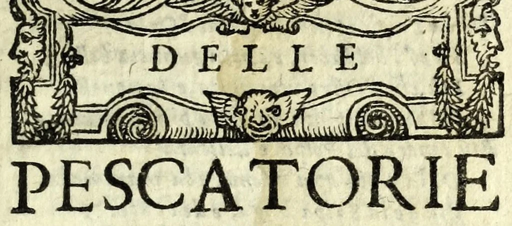 An illustration from Delle pescatorie, 1617, leaf 21