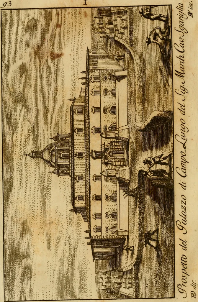 An illustration from Descrizione delle pitture, sculture, architetture ed altre cose rare della insigne città di Ascoli nella Marca, 1790, leaf 127