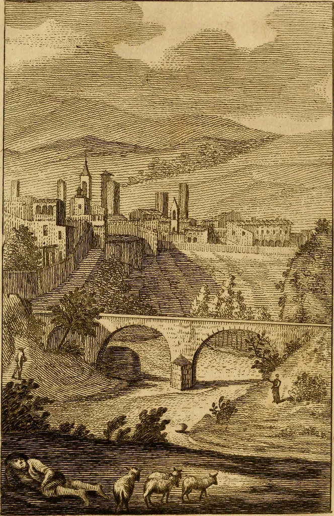 An illustration from Descrizione delle pitture, sculture, architetture ed altre cose rare della insigne città di Ascoli nella Marca, 1790, leaf 141