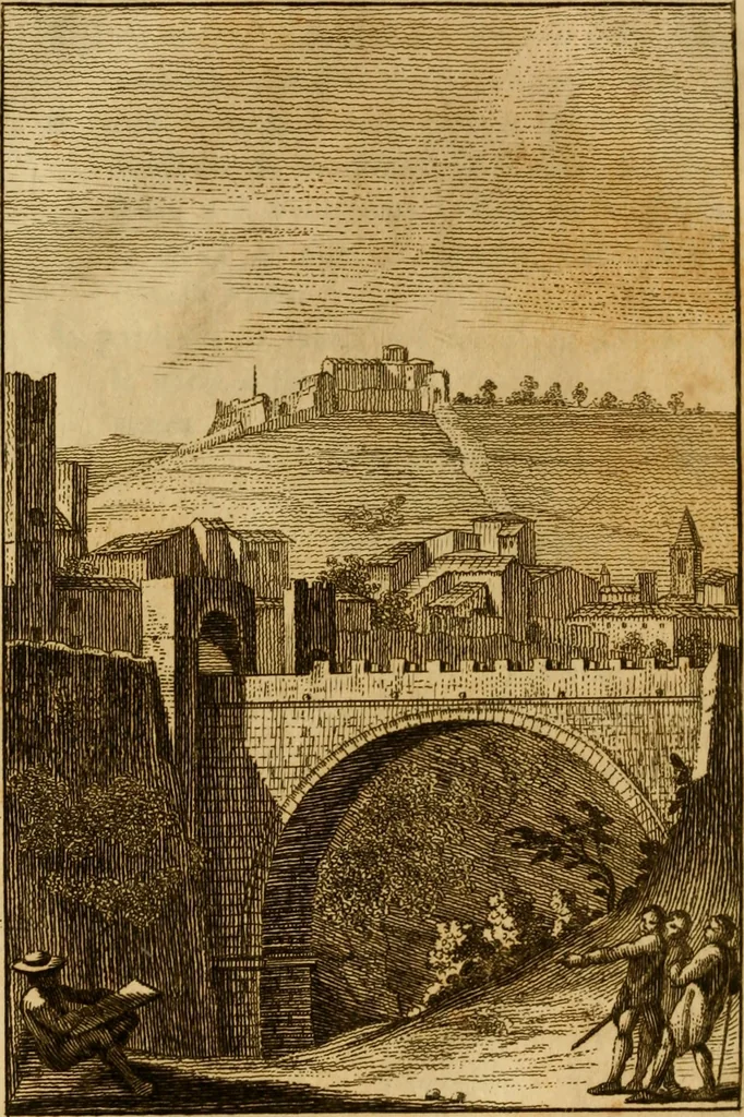 An illustration from Descrizione delle pitture, sculture, architetture ed altre cose rare della insigne città di Ascoli nella Marca, 1790, leaf 235
