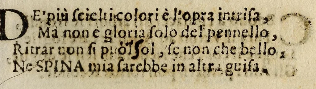 An illustration from Delle poesie di Nicolo Marcvcci .., 1667, leaf 53