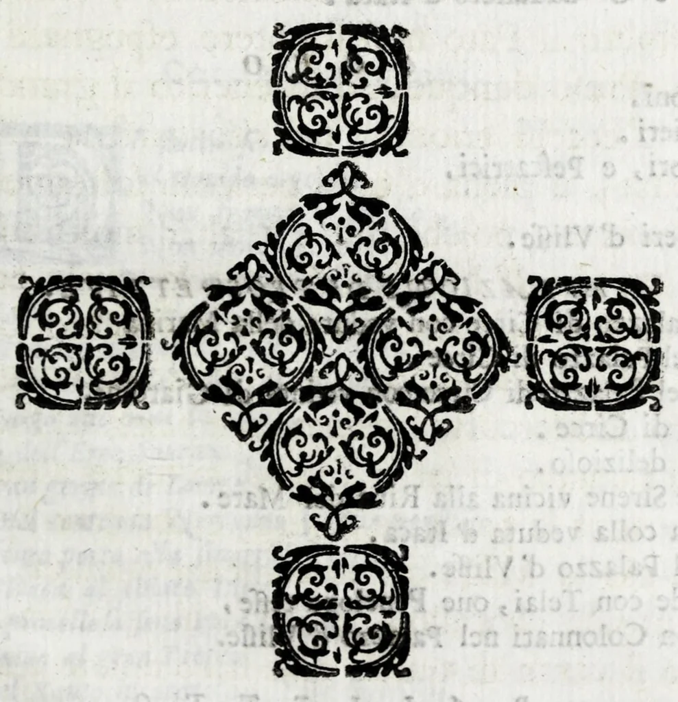 An illustration from Delle poesie dramatiche di Giovann' Andrea Moniglia, accademico della Crusca, parte prima[-terza], 1689, leaf 531