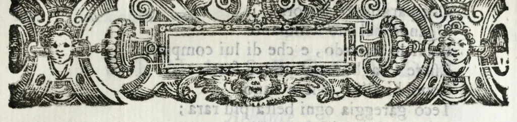 An illustration from Delle poesie dramatiche di Giovann' Andrea Moniglia, accademico della Crusca, parte prima[-terza], 1689, leaf 61