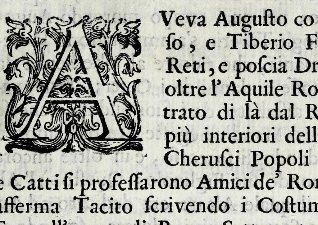 An illustration from Delle poesie dramatiche di Giovann' Andrea Moniglia, accademico della Crusca, parte prima[-terza], 1689, leaf 235