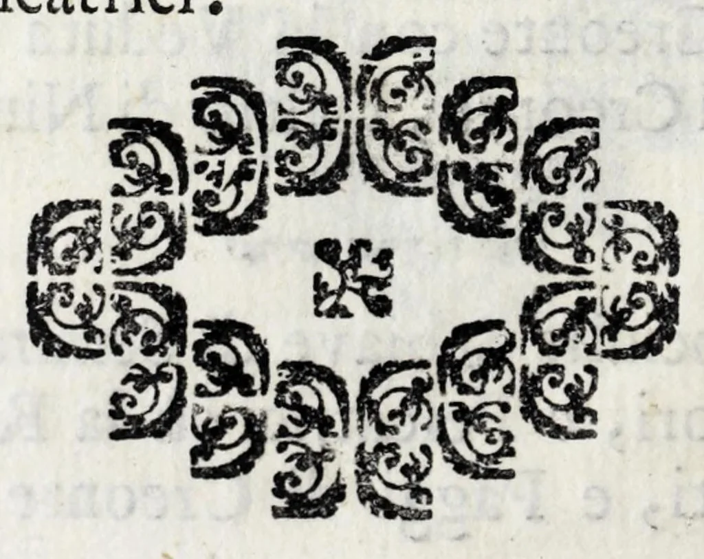 An illustration from Delle poesie dramatiche di Giovann' Andrea Moniglia, accademico della Crusca, parte prima[-terza], 1689, leaf 472