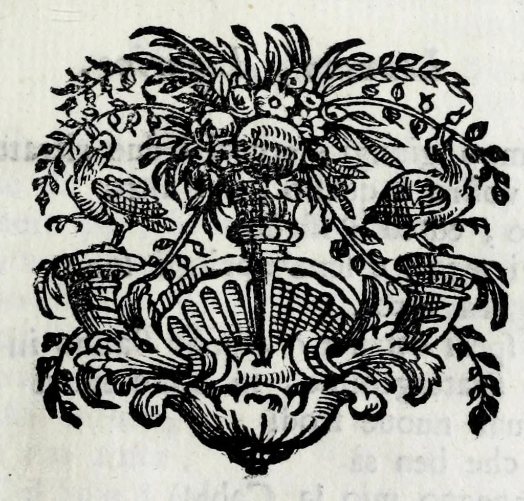 An illustration from Delle poesie dramatiche di Giovann' Andrea Moniglia, accademico della Crusca, parte prima[-terza], 1689, leaf 137