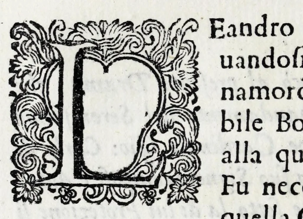 An illustration from Delle poesie dramatiche di Giovann' Andrea Moniglia, accademico della Crusca, parte prima[-terza], 1689, leaf 196