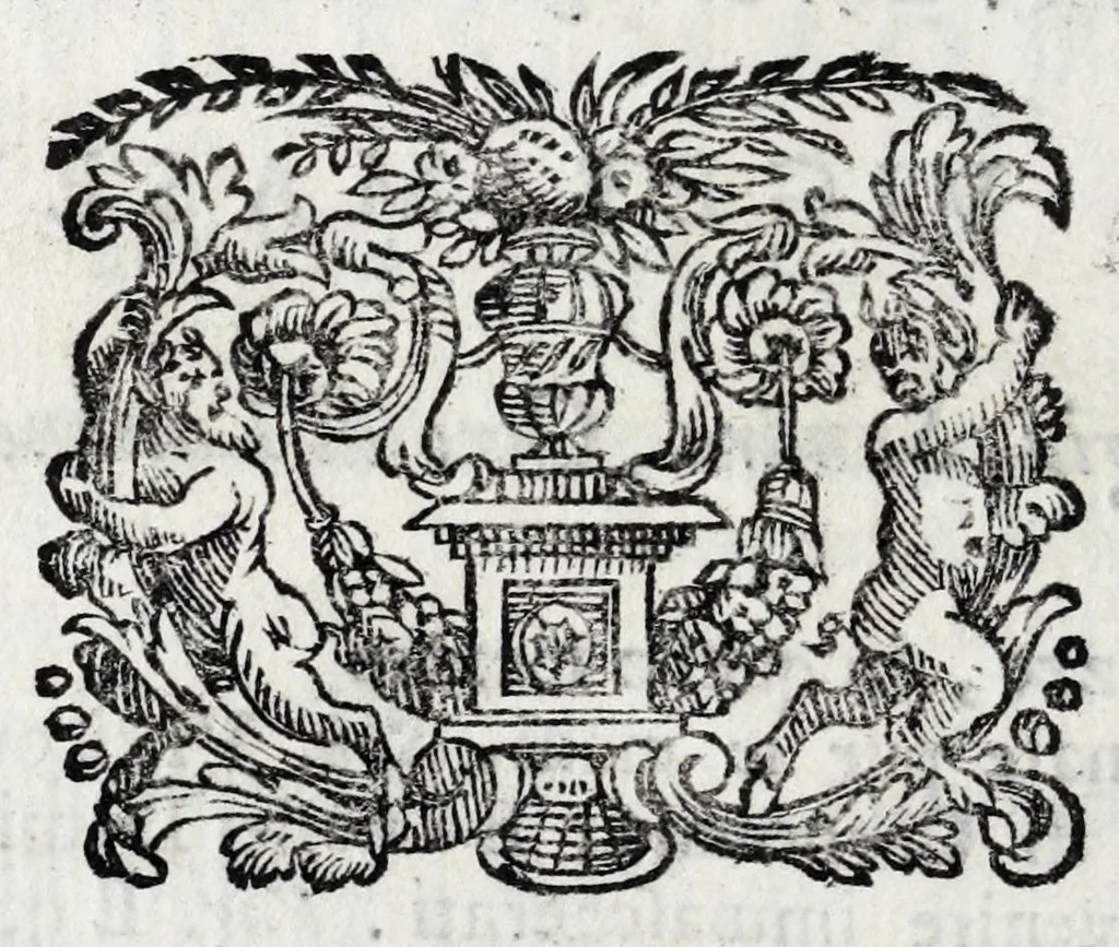 An illustration from Delle poesie dramatiche di Giovann' Andrea Moniglia, accademico della Crusca, parte prima[-terza], 1689, leaf 224