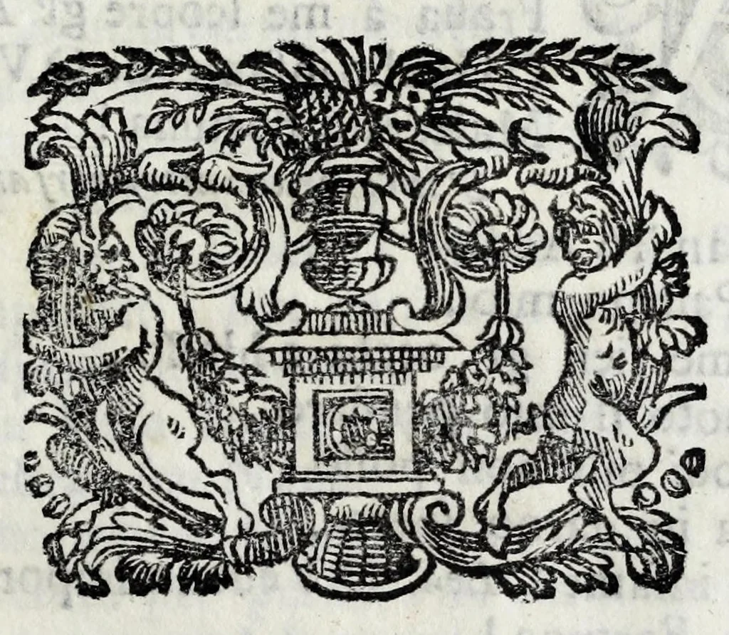 An illustration from Delle poesie dramatiche di Giovann' Andrea Moniglia, accademico della Crusca, parte prima[-terza], 1689, leaf 335