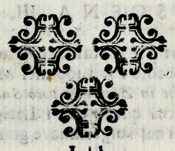 An illustration from Delle poesie dramatiche di Giovann' Andrea Moniglia, accademico della Crusca, parte prima[-terza], 1689, leaf 485
