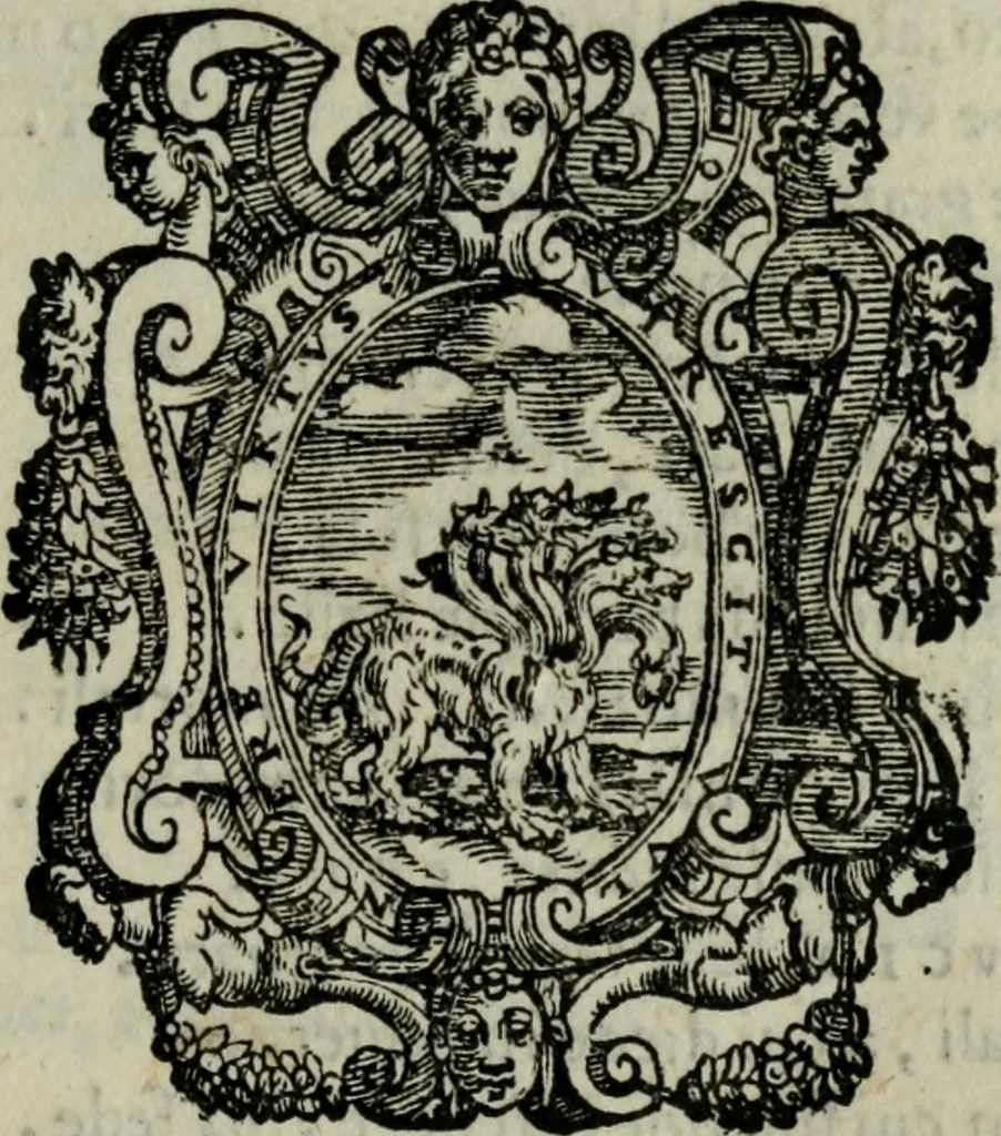 An illustration from Delle rime del S. Filippo Binaschi. Parte prima, et seconda. Novamente stampate, 1588, leaf 304