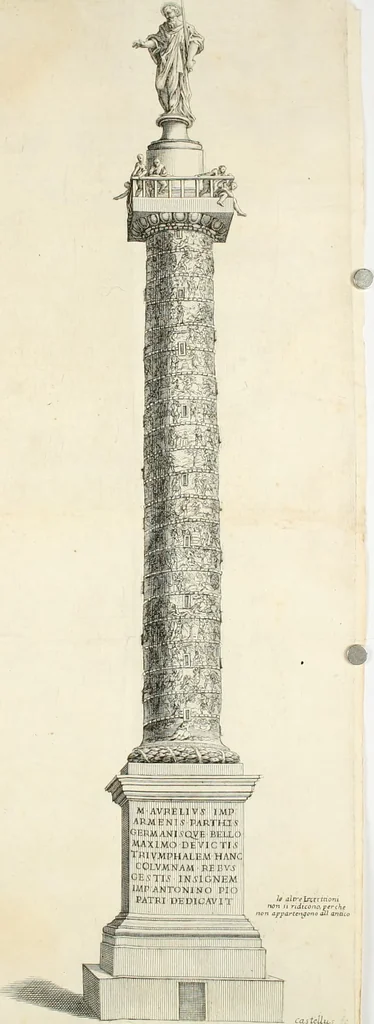 An illustration from Delle statue, 1661, leaf 139