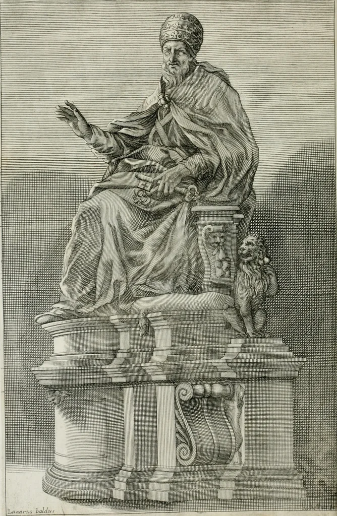 An illustration from Delle statue, 1661, leaf 283