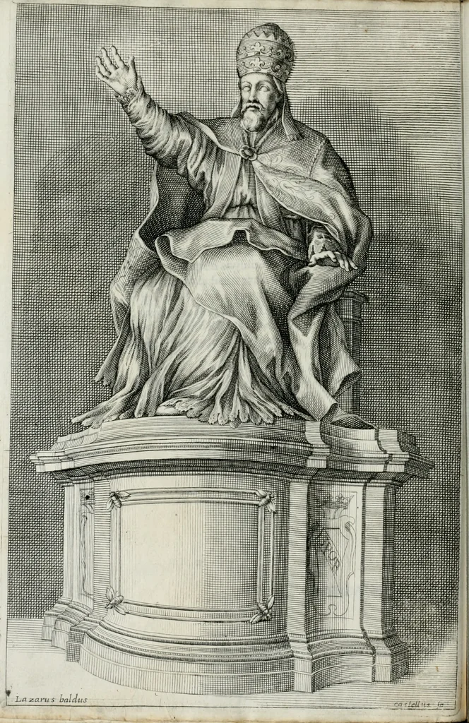 An illustration from Delle statue, 1661, leaf 289