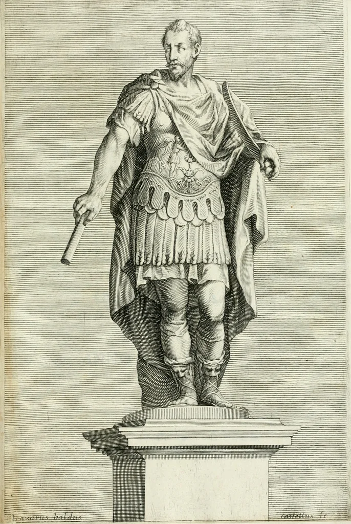 An illustration from Delle statue, 1661, leaf 310