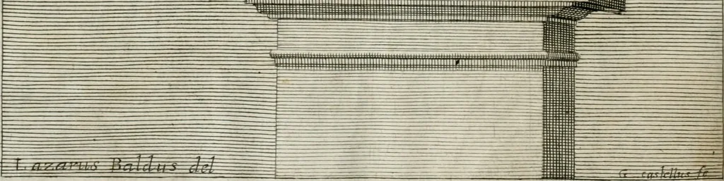 An illustration from Delle statue, 1661, leaf 323