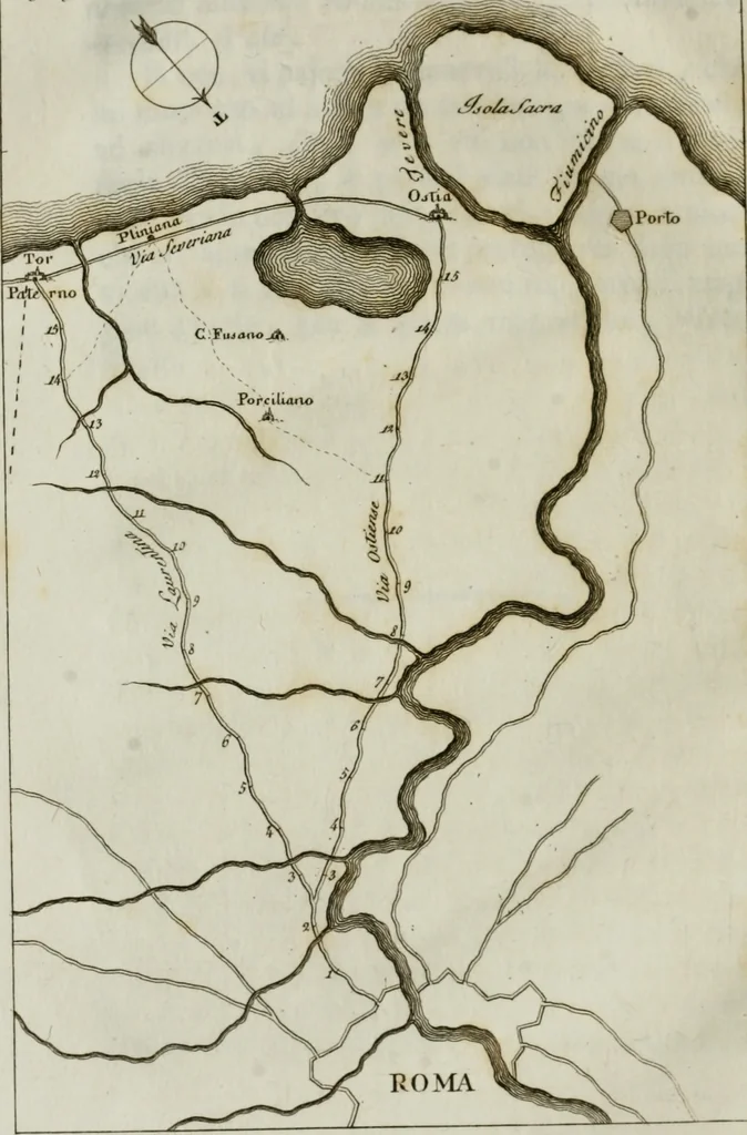An illustration from Delle ville di Plinio il giovane, 1796, leaf 41