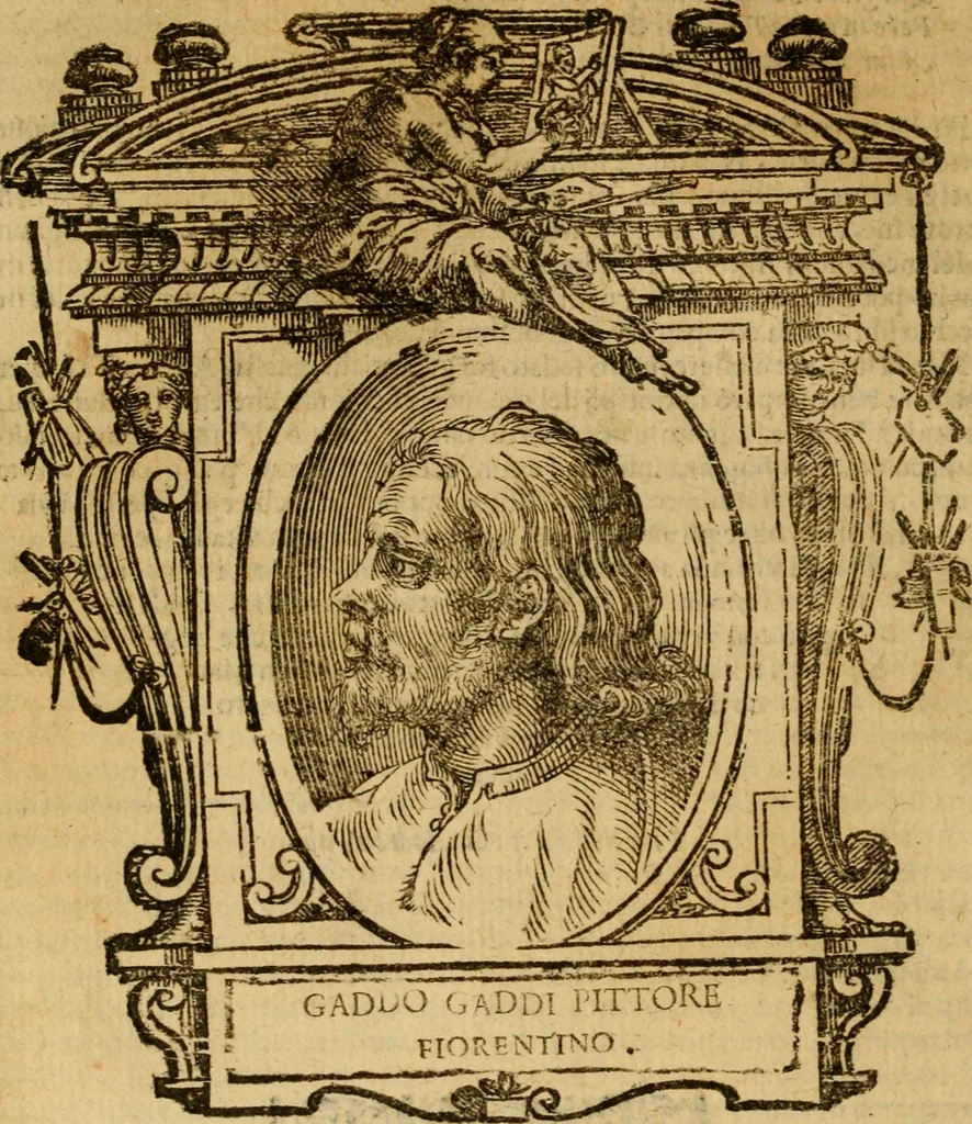 An illustration from Delle vite de' più eccellenti pittori, scultori, et architetti, 1648, leaf 123