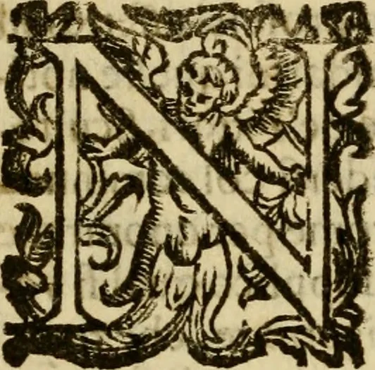 An illustration from Delle vite de' più eccellenti pittori, scultori, et architetti, 1648, leaf 15