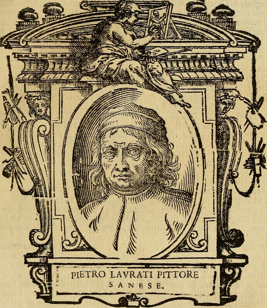 An illustration from Delle vite de' più eccellenti pittori, scultori, et architetti, 1648, leaf 156