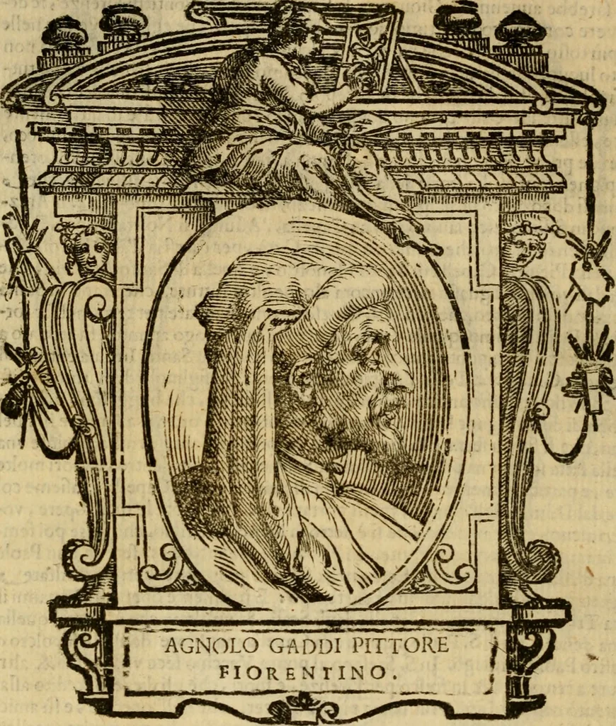 An illustration from Delle vite de' più eccellenti pittori, scultori, et architetti, 1648, leaf 207