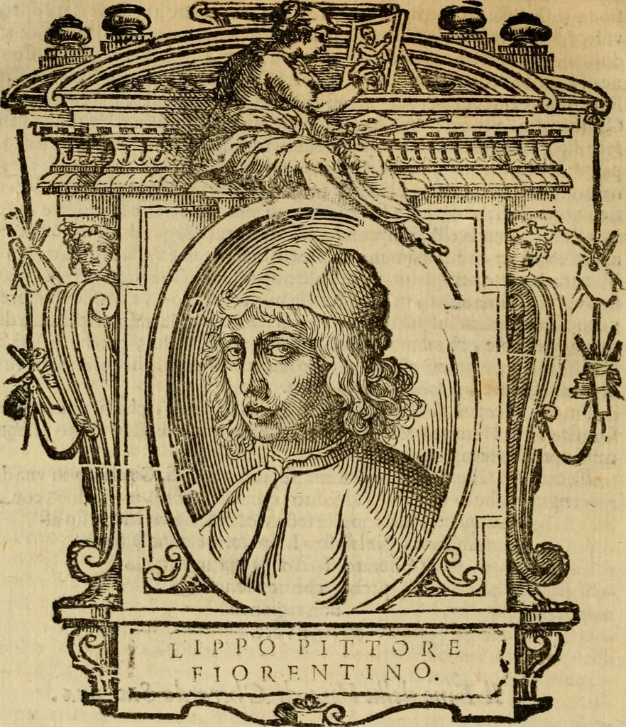 An illustration from Delle vite de' più eccellenti pittori, scultori, et architetti, 1648, leaf 235