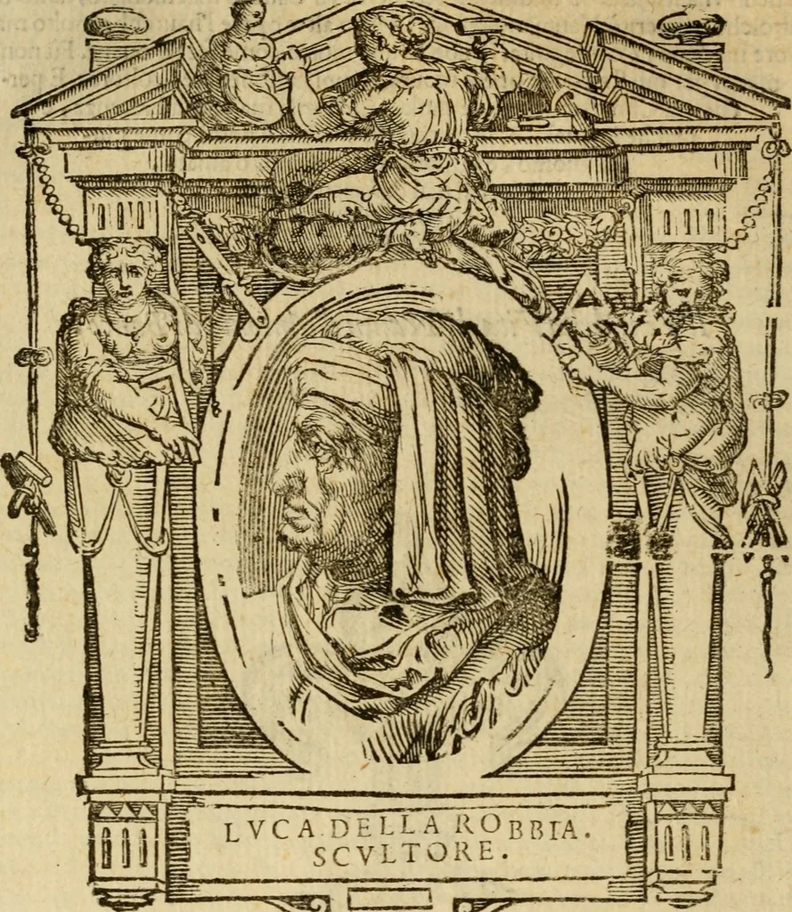 An illustration from Delle vite de' più eccellenti pittori, scultori, et architetti, 1648, leaf 267