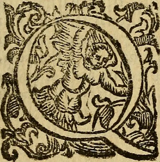 An illustration from Delle vite de' più eccellenti pittori, scultori, et architetti, 1648, leaf 28
