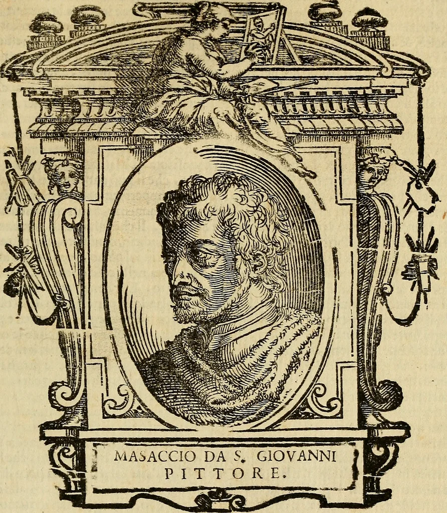 An illustration from Delle vite de' più eccellenti pittori, scultori, et architetti, 1648, leaf 300