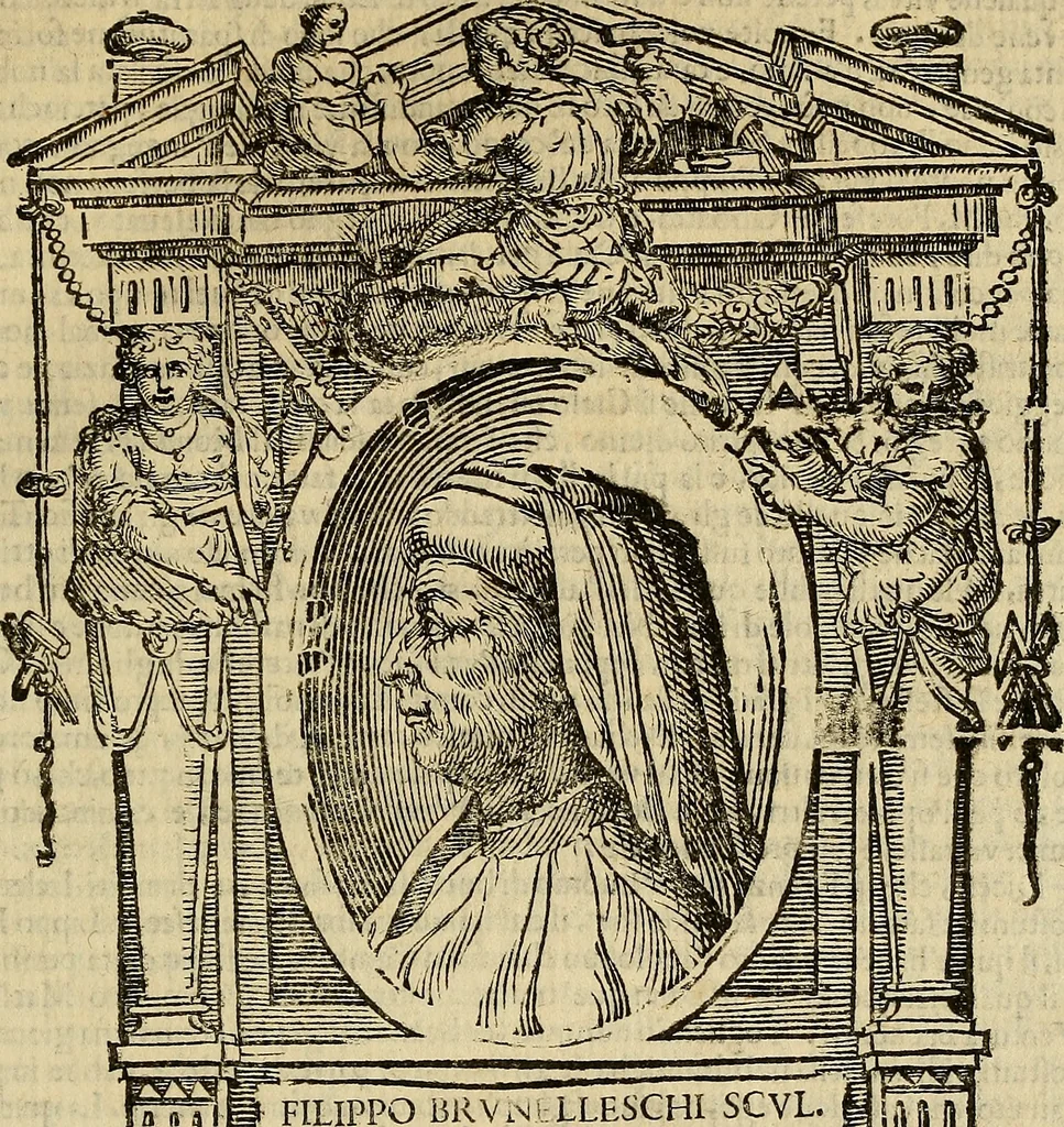 An illustration from Delle vite de' più eccellenti pittori, scultori, et architetti, 1648, leaf 306