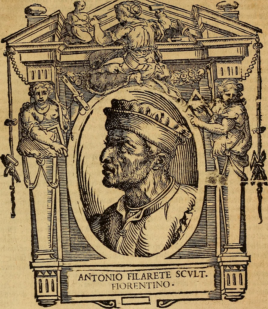 An illustration from Delle vite de' più eccellenti pittori, scultori, et architetti, 1648, leaf 348