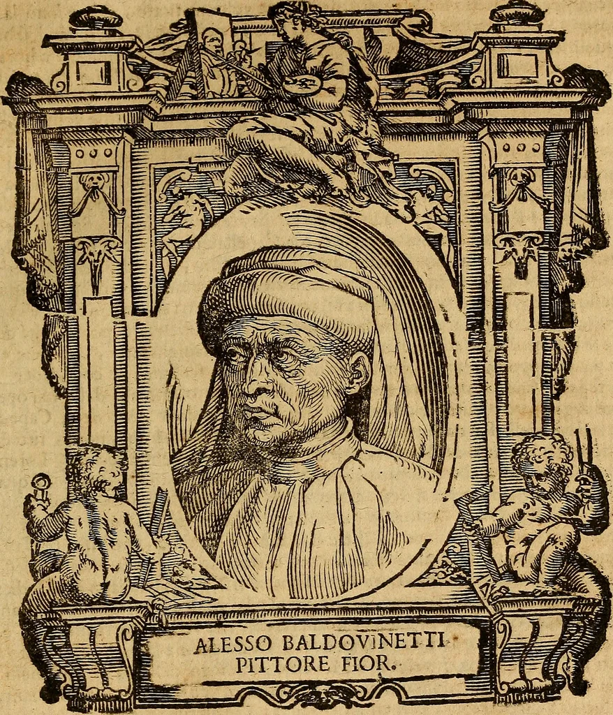 An illustration from Delle vite de' più eccellenti pittori, scultori, et architetti, 1648, leaf 380