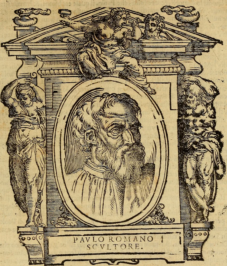 An illustration from Delle vite de' più eccellenti pittori, scultori, et architetti, 1648, leaf 392
