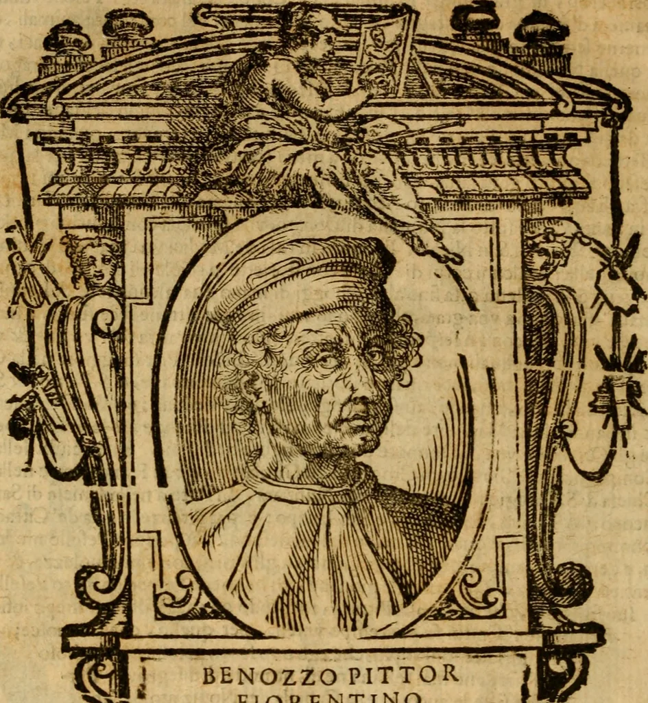 An illustration from Delle vite de' più eccellenti pittori, scultori, et architetti, 1648, leaf 407