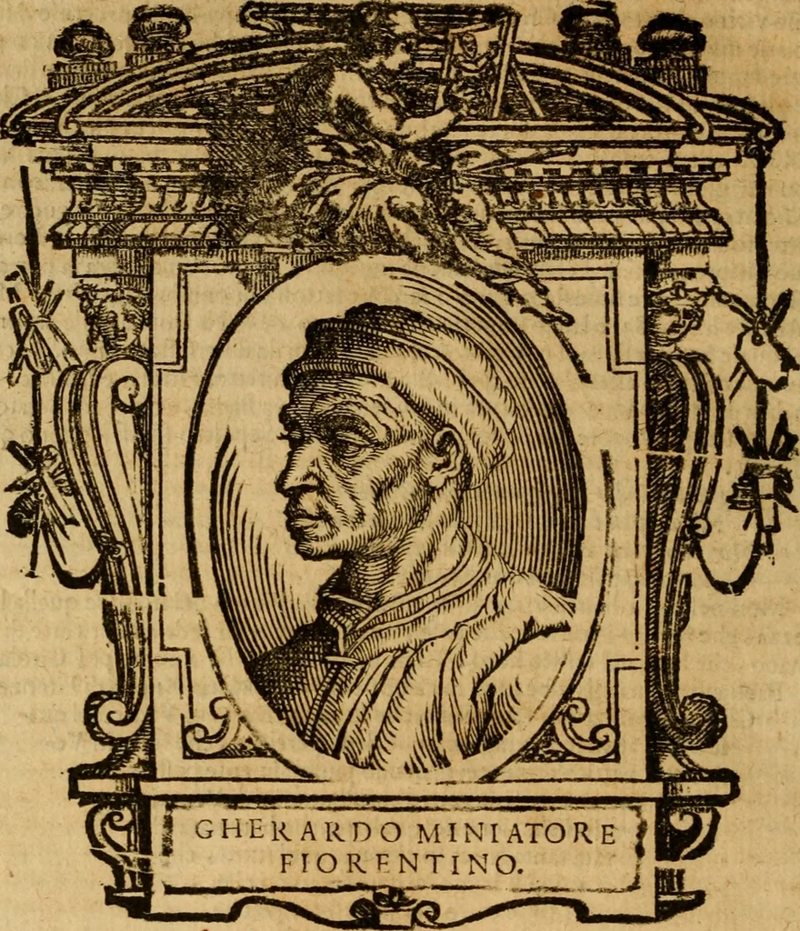 An illustration from Delle vite de' più eccellenti pittori, scultori, et architetti, 1648, leaf 453