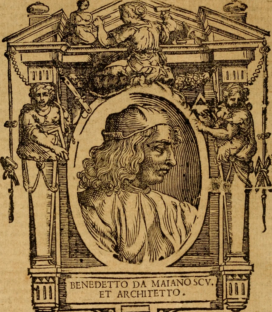 An illustration from Delle vite de' più eccellenti pittori, scultori, et architetti, 1648, leaf 475