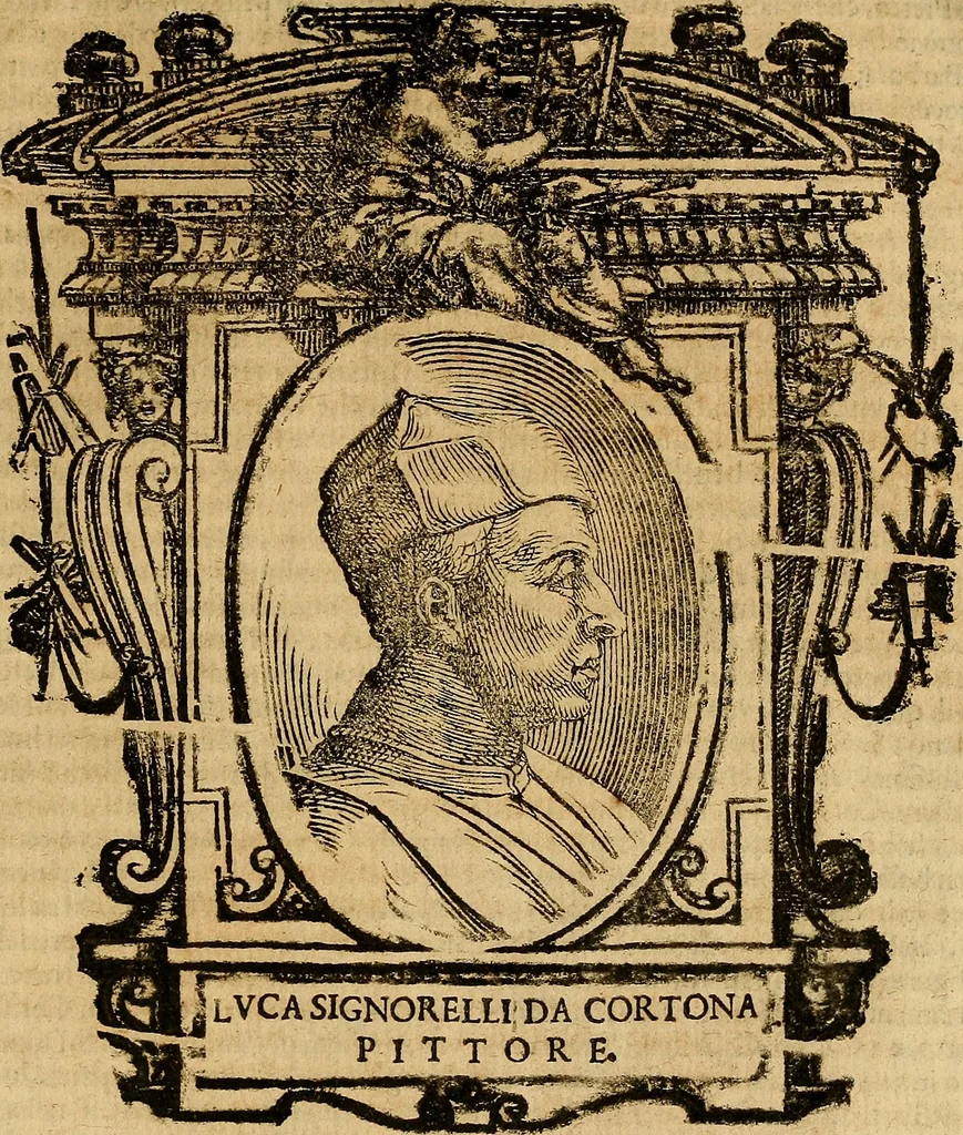 An illustration from Delle vite de' più eccellenti pittori, scultori, et architetti, 1648, leaf 524