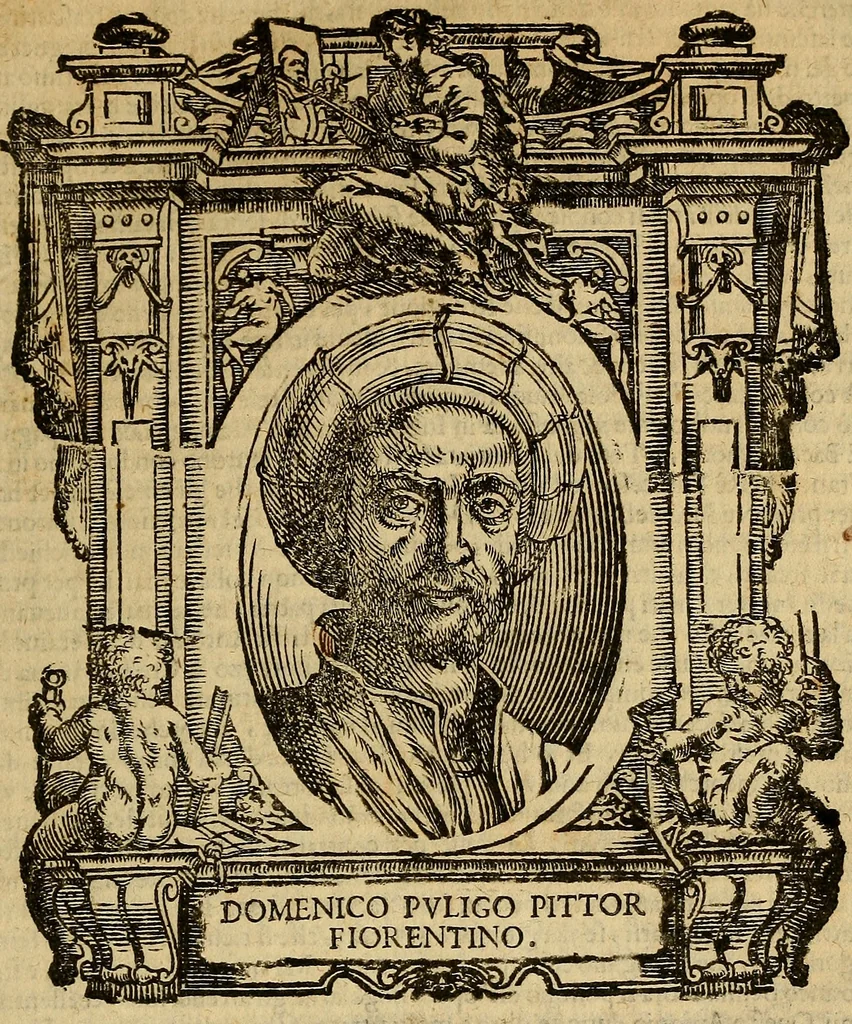 An illustration from Delle vite de' più eccellenti pittori, scultori, et architetti, 1648, leaf 116