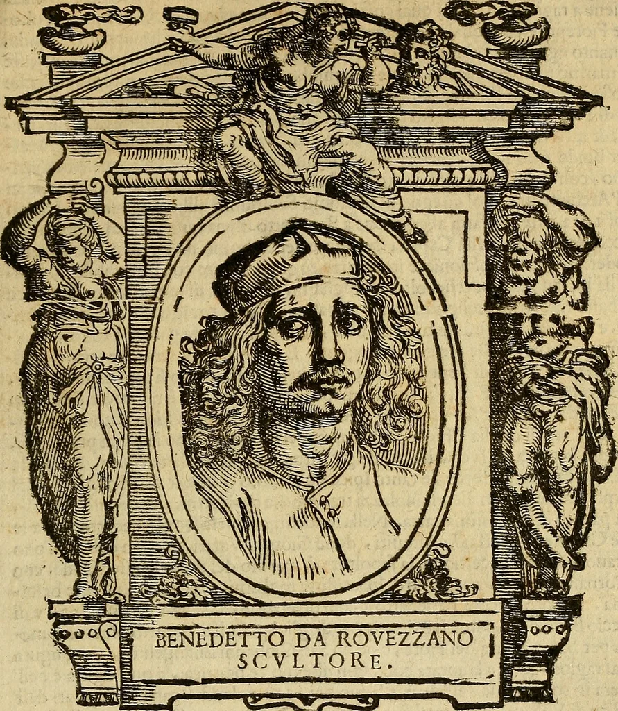 An illustration from Delle vite de' più eccellenti pittori, scultori, et architetti, 1648, leaf 136