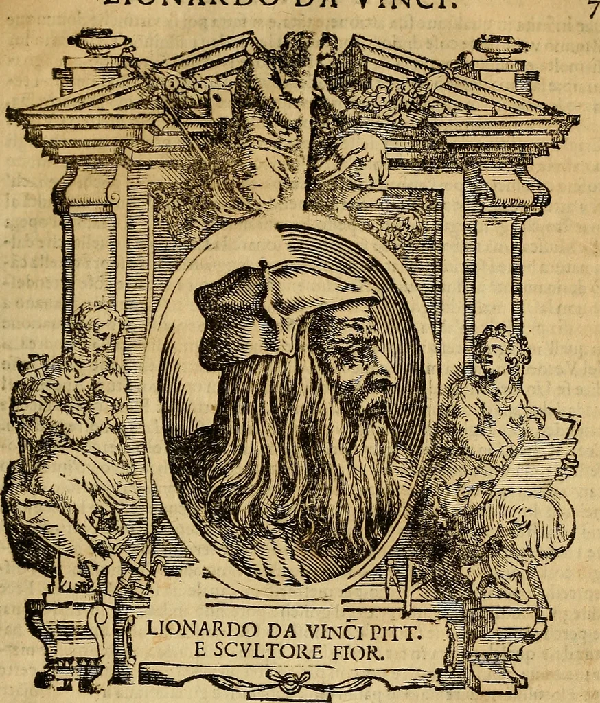 An illustration from Delle vite de' più eccellenti pittori, scultori, et architetti, 1648, leaf 14